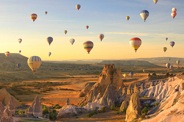 Air Balloons in Cappadocia, Turkey