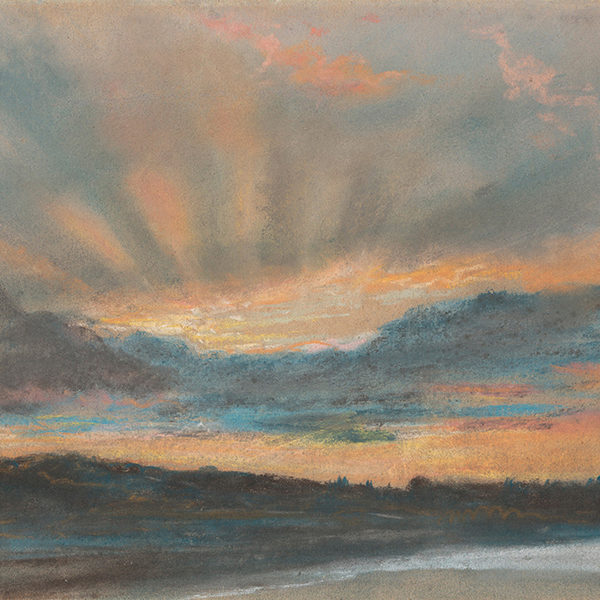 Sunset. Eugene Delacroix.
